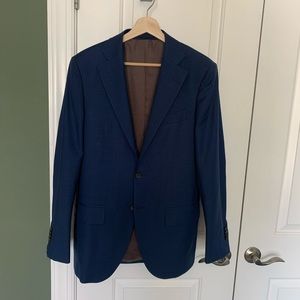 Suitsupply Lazio Blue Suit 38L